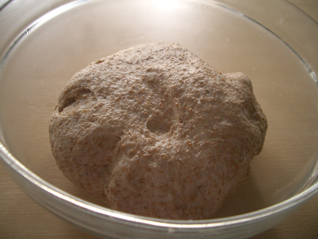 天然酵母パン １次発酵